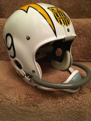 RK Vintage Style San Diego Chargers Football Helmet Lance Alworth Bambi 3