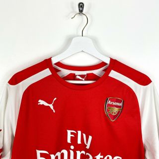Vintage Arsenal 2014/15 Home Shirt Medium