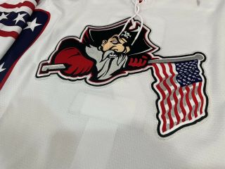 Portland Pirates Game Worn Specialty Authentic CCM Jersey Weegar Panthers 2