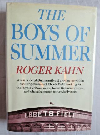 The Boys Of Summer Roger Kahn Signed By 15 Brooklyn Dodgers 1st Edition Koufax