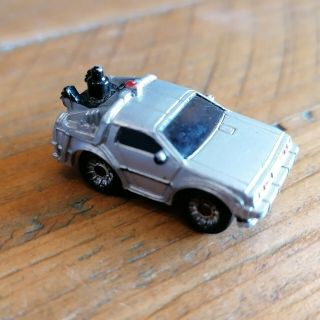 Vintage Galoob Micro Machines Back To The Future Delorean Vehicle 1986? Bb