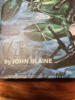 Rick Brant no.  23 Danger Below1967 Science Adventure John Blaine 3