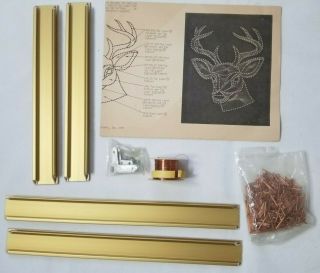 Vintage Deer Wire Art Kit Mcculla Crafts