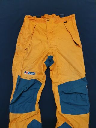 Vintage BERGHAUS WEISSHORN Extrem GORETEX Ski Alpine Pants size M Medium 3