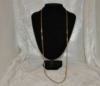 Vintage Costume Jewellery Necklace Signed Trifari