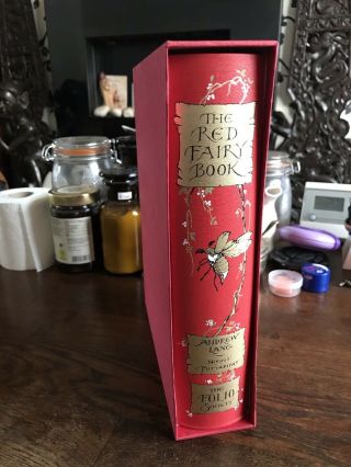 The Red Fairy Book - A.  Lang,  Folio Society,  Slipecase,  Unread