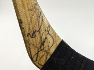 Ron Francis Franklin Game & Autographed Hockey Stick