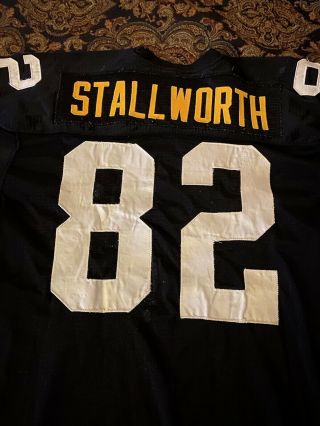 Vintage John Stallworth Game Worn Pittsburgh Steelers Jersey 1979 Season 3