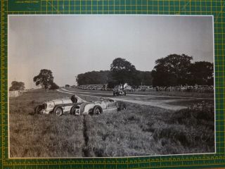 Richard Seaman 1936 Donington Park Gp Vintage Sportscar Racing Motorsport Print