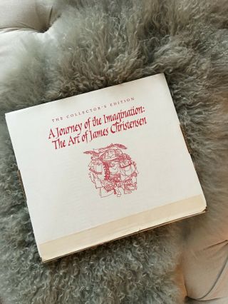 The Art of James Christensen - A Journey of the Imagination signed Book 2