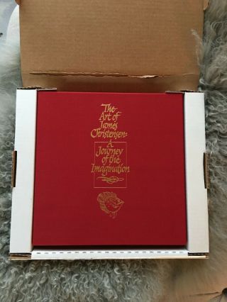 The Art of James Christensen - A Journey of the Imagination signed Book 3