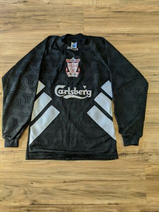 Vintage Liverpool Goalkeeper Shirt 1993/94 Adidas Carlsberg