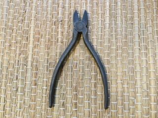 Vintage Bell System,  Utica No.  Sw - 242 - 6 Diagonal Cutting Pliers (usa Made)