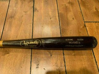 1986 Pete Incaviglia Texas Rangers Louisville Slugger Game Baseball Bat 34 "
