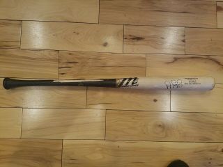 Albert Pujols Game Bat Autographed Cracked Cardinals Angel ' s Awesome Bat 2