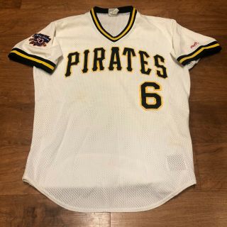 Pittsburgh Pirates Game Bp ? Baseball Jersey 6 1997 Jackie Robinson Patch