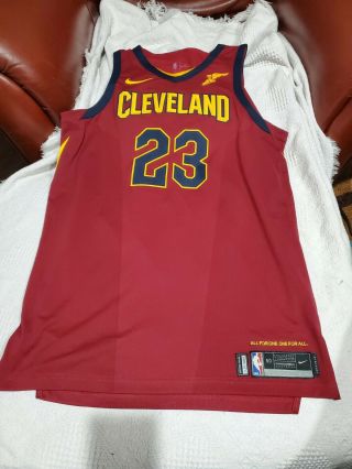 Cleveland Cavaliers 2018 Lebron James Game Jersey Game Issued No Worn