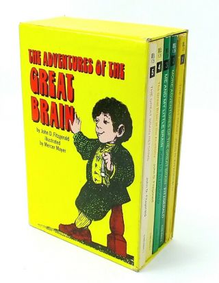 Vintage The Adventures Of The Great Brain 1 - 5 Box Set John D.  Fitzgerald