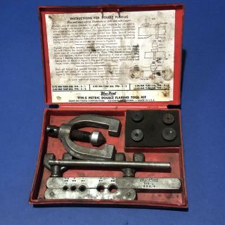 Vintage Bluepoint Tfm - 5 Double Flaring Tool Kit