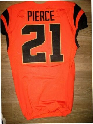 2018 Artavis Pierce - Oregon State Beavers Game Orange Football Jersey - 21