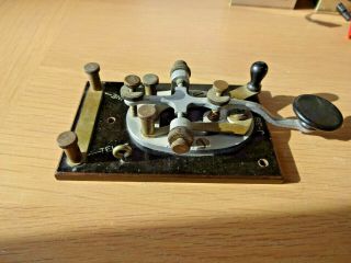 Vintage J - 38 Straight Key Morse Code Cw Ham Amateur Radio