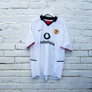 Manchester United 2002/2003 Football Shirt Vintage Xl