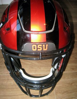 2018 Oregon State Beavers Game Orange Football Speedflex Helmet