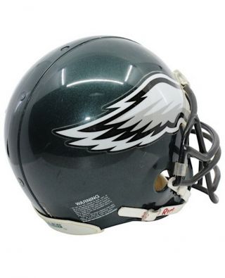 Philadelphia Eagles 1997 Game Worn/ Richard Dent Helmet Loa 2