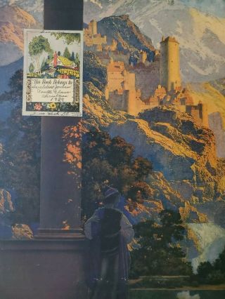 1925 THE KNAVE OF HEARTS BY LOUISE SAUNDERS - ILLUSTRATED BY MAXFIELD PARRISH 2