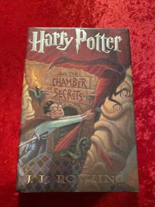 True First Edition/first Print - Harry Potter And The Chamber Of Secrets Hc - W/dj