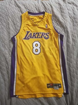 Nike La Lakers Kobe Bryant 1999/00 Pro Cut Team Issued Jersey 46,  4