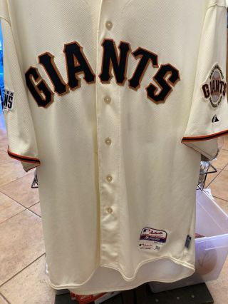 Jeremy Affeldt 2015 San Francisco Giants Game Signed Jersey 4/15/15 3