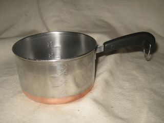 Revere Ware Copper Clad Bottom 1 Cup Measuring Cup Vintage