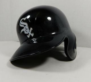 Chicago White Sox Game Issued Right Handed Black Batting Helmet 7 Dp05839