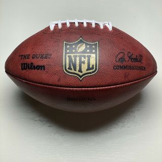 2008 Cleveland Browns Authentic Game Wilson The Duke NFL Kicker Football 3