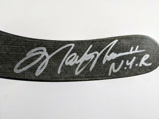 Mark Messier Tps Rangers Hockey Stick Game And Signed Player - Taped Nhl 11