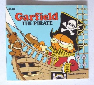 Vintage Garfield The Pirate.  Book By Jim Davis