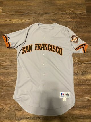 1997 San Francisco Giants Shawn Estes Game Worn,  Signed Jersey Sf