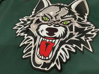 Chicago Wolves CCM St Patricks Authentic Game Issued Specialty AHL Jersey 3