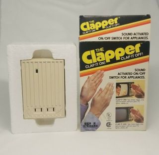 The Clapper - - Vintage 1984 Authentic - - Clap On Clap Off