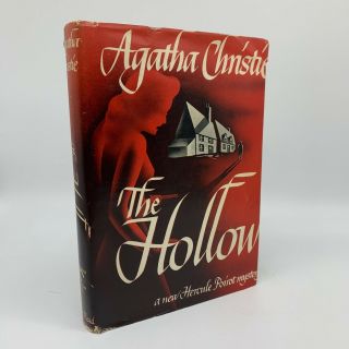 1946 Agatha Christie - The Hollow - 1st Us Edition W/ Dj - Poirot Mystery