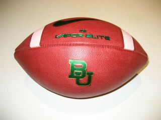 2019 Baylor Bears Game Ball Nike Vapor Elite Football - University - Texas