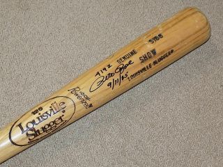 Eric Show H&b Game Signed Bat San Diego Padres Pete Rose 4192