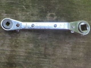 Vintage Ritchie Engr.  Co.  60616 Ratchet Service Wrench 3/16,  5/16,  3/8,  1/4.  U.  S.  A