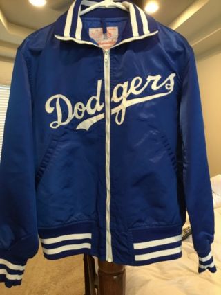Ken Landreaux Game Dodgers Jacket.  Goodman’s Size 38.
