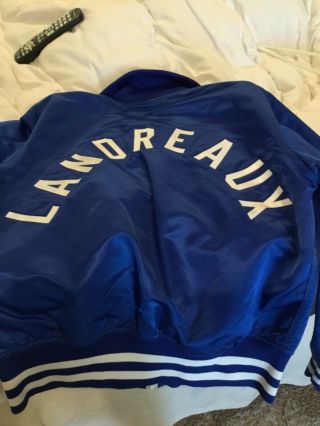 Ken Landreaux game Dodgers jacket.  Goodman’s size 38. 3