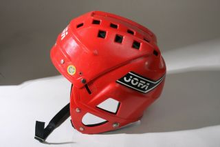 Vintage Jofa Helmet - 51 - 280 Sr - - Red - Sweden