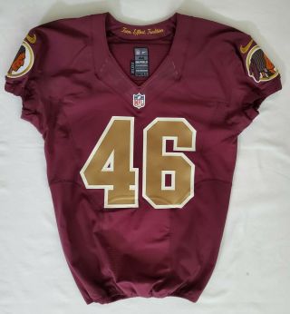 46 Alfred Morris of Washington Redskins NFL Alternate Game Issued Jersey 3