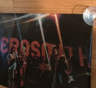 1970 ' s Aerosmith Concert Vintage Band Poster Music Memorabilia 3