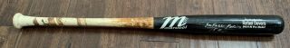Rafael Devers 2015 Game Cracked Bat Autograph Signed Red Sox